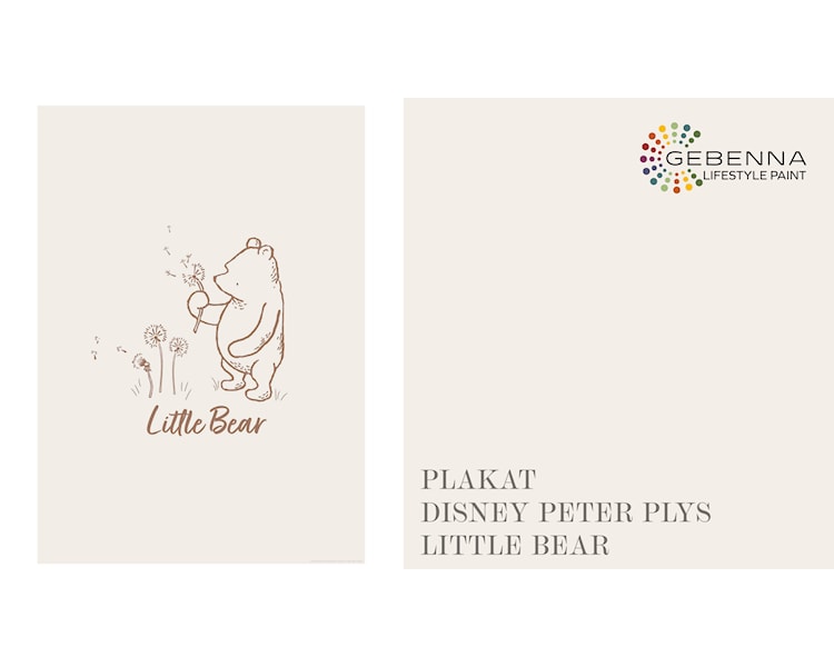 Plakat Disney Peter Plys Little Bear